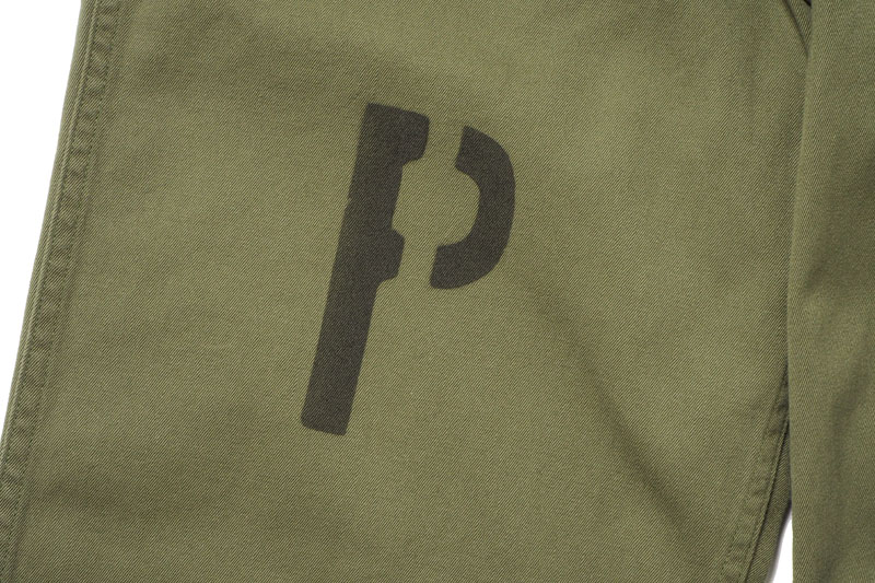 JELADO �����顼�� �ѥ�� "41 Khaki Lastresort Chino Cloth Stencil" AG94341B-OL