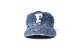 FULLCOUNT �ե륫����� ����å� ˹�� "6PANEL DENIM BASEBALL CAP F PATCH VINTAGE WASH" 6843HW