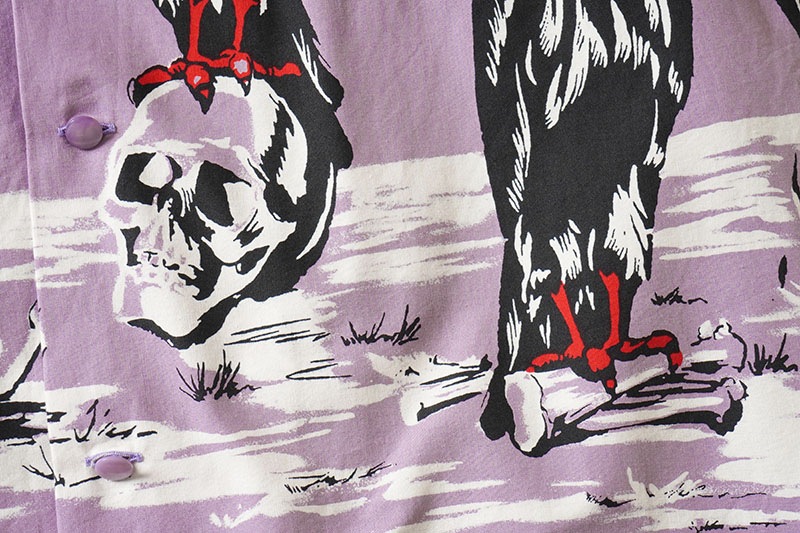 STAR OF HOLLYWOOD ֥ϥꥦå  Ⱦµ  COTTON TYPEWRITER OPEN SHIRT "CONDOR" SH39311