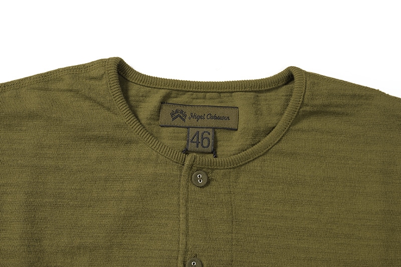 Nigel Cabourn �ʥ������륱���ܥ� Ĺµ T�����  "50s HENLEY NECK SH"  80490020003
