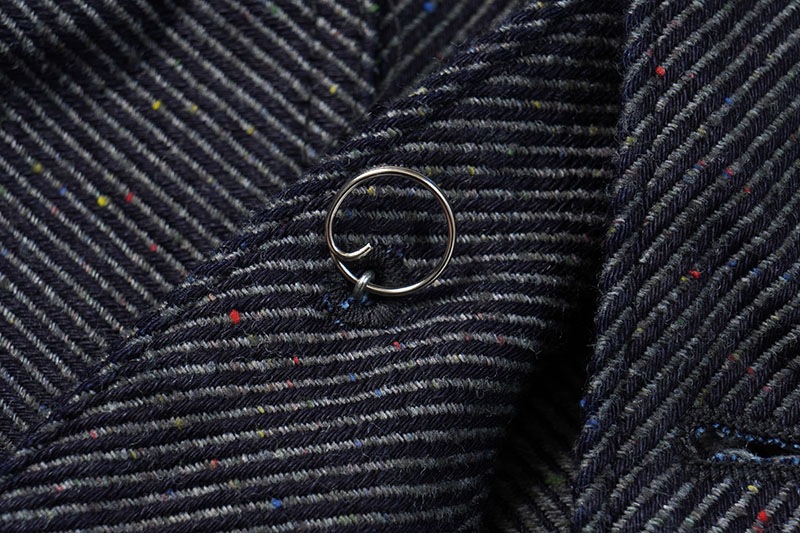 SUGAR CANE ���奬�������� �٥��� "FICTION ROMANCE 13.7oz. INDIGO NEP DENIM WORK VEST"��SC15446