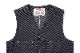 SUGAR CANE ���奬�������� �٥��� "FICTION ROMANCE 13.7oz. INDIGO NEP DENIM WORK VEST"��SC15446