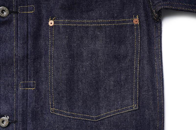 SUGAR CANE ���奬�������� �ǥ˥� ���㥱�å� SUGAR CANE Super ��Denim�� Collectibles #10  14oz. BLUE DENIM BLOUSE ��S1945�� MODEL  SC19010-420��NON WASH��