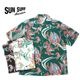 SUN SURF 󥵡 Ⱦµ ϥ RAYON HAWAIIAN SHIRT BUG EYED FISH SS39417