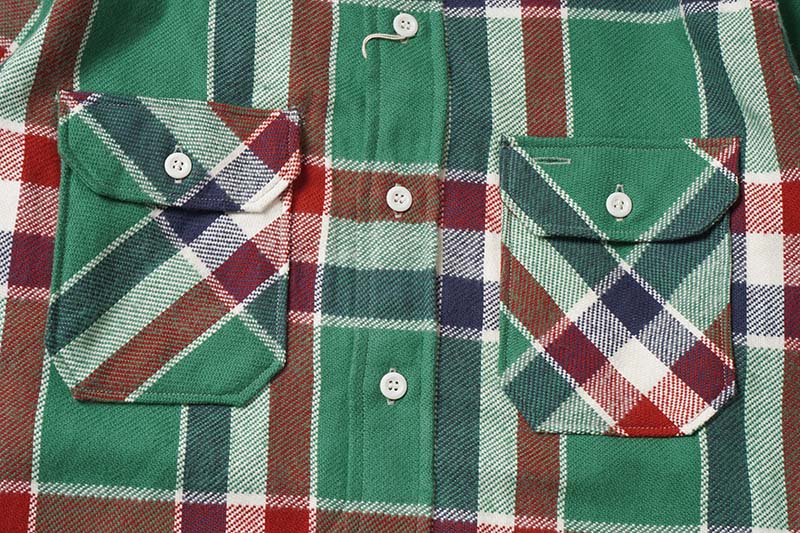 JOHN GLUCKOW ����󥰥�å��� Ĺµ�����  Lot JG-06-2 "The Modern Flannel B��" JG-06-2