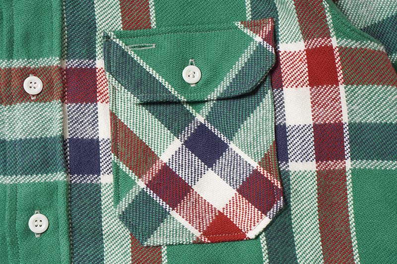 JOHN GLUCKOW ����󥰥�å��� Ĺµ�����  Lot JG-06-2 "The Modern Flannel B��" JG-06-2