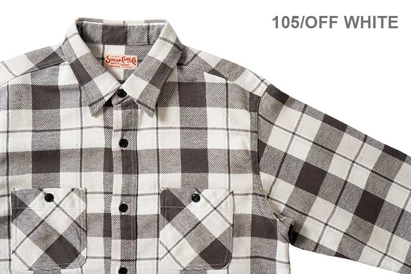SUGAR CANE ���奬�������� Ĺµ ����� "TWILL CHECK WORK SHIRT"  SC29558
