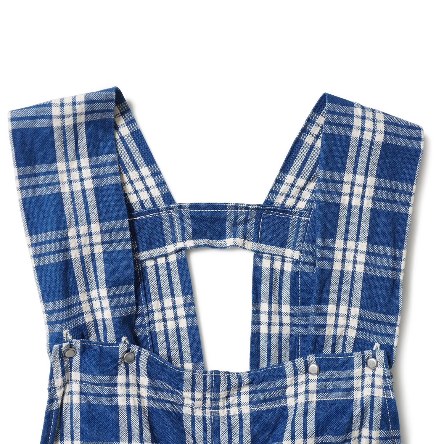�ڥ�󥦥��å����WAREHOUSE �������ϥ��� �����С������� ��1930'S INDIGO BLUE and WHITE CHECK OVERALL"  1238-CHECK-OW(25SS)
