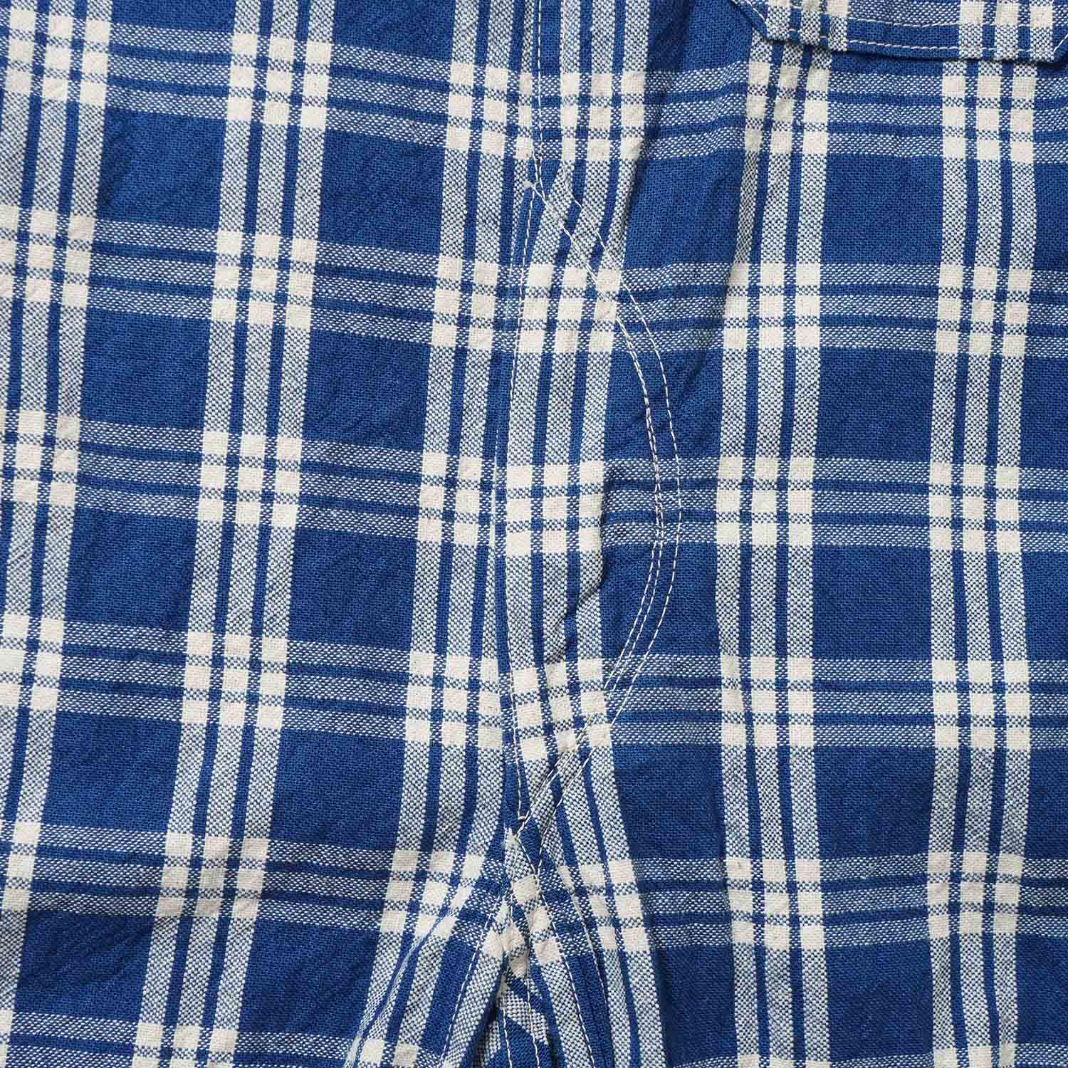 �ڥ�󥦥��å����WAREHOUSE �������ϥ��� �����С������� ��1930'S INDIGO BLUE and WHITE CHECK OVERALL"  1238-CHECK-OW(25SS)