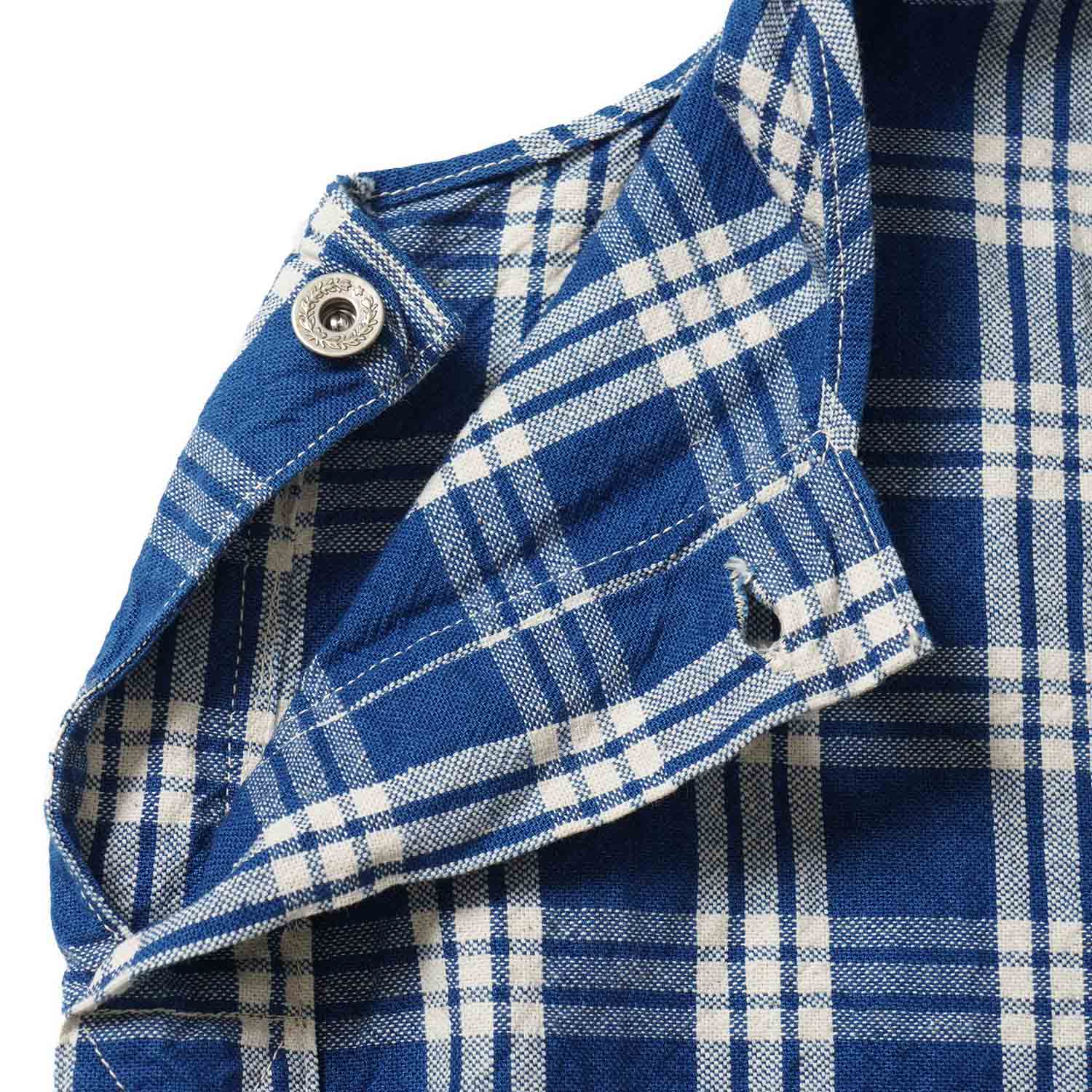 �ڥ�󥦥��å����WAREHOUSE �������ϥ��� �����С������� ��1930'S INDIGO BLUE and WHITE CHECK OVERALL"  1238-CHECK-OW(25SS)