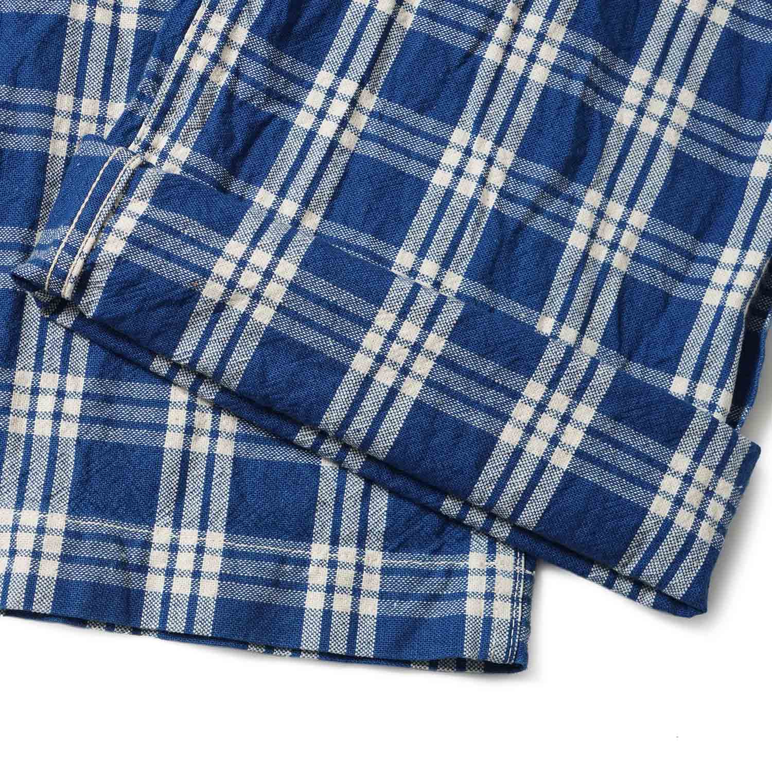 �ڥ�󥦥��å����WAREHOUSE �������ϥ��� �����С������� ��1930'S INDIGO BLUE and WHITE CHECK OVERALL"  1238-CHECK-OW(25SS)