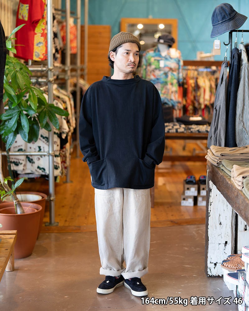 Nigel Cabourn �ʥ������륱���ܥ� Ĺµ T�����  "FISHERMAN'S SHIRT  BUMPY JERSEY"  80490020005