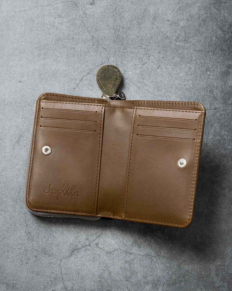 chapllin ����åץ�� ����ѥ��ȥ�����å� "PEM" ELEPHANT LEATHER WALLET CPW-PEM-EL-KH