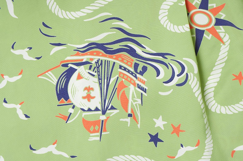 SUN SURF ���󥵡��� Ⱦµ �����ϥ���� RAYON HAWAIIAN SHIRT  ��AGE OF DISCOVERY��  SS39429