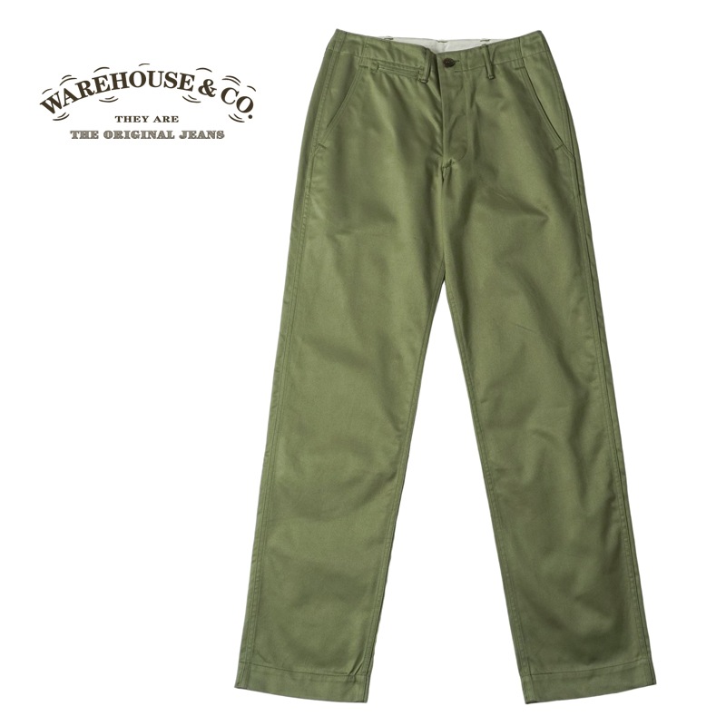 WAREHOUSE ϥ ѥ  Lot 1082  CHINOES ݥ  1082-GRN(24SS)