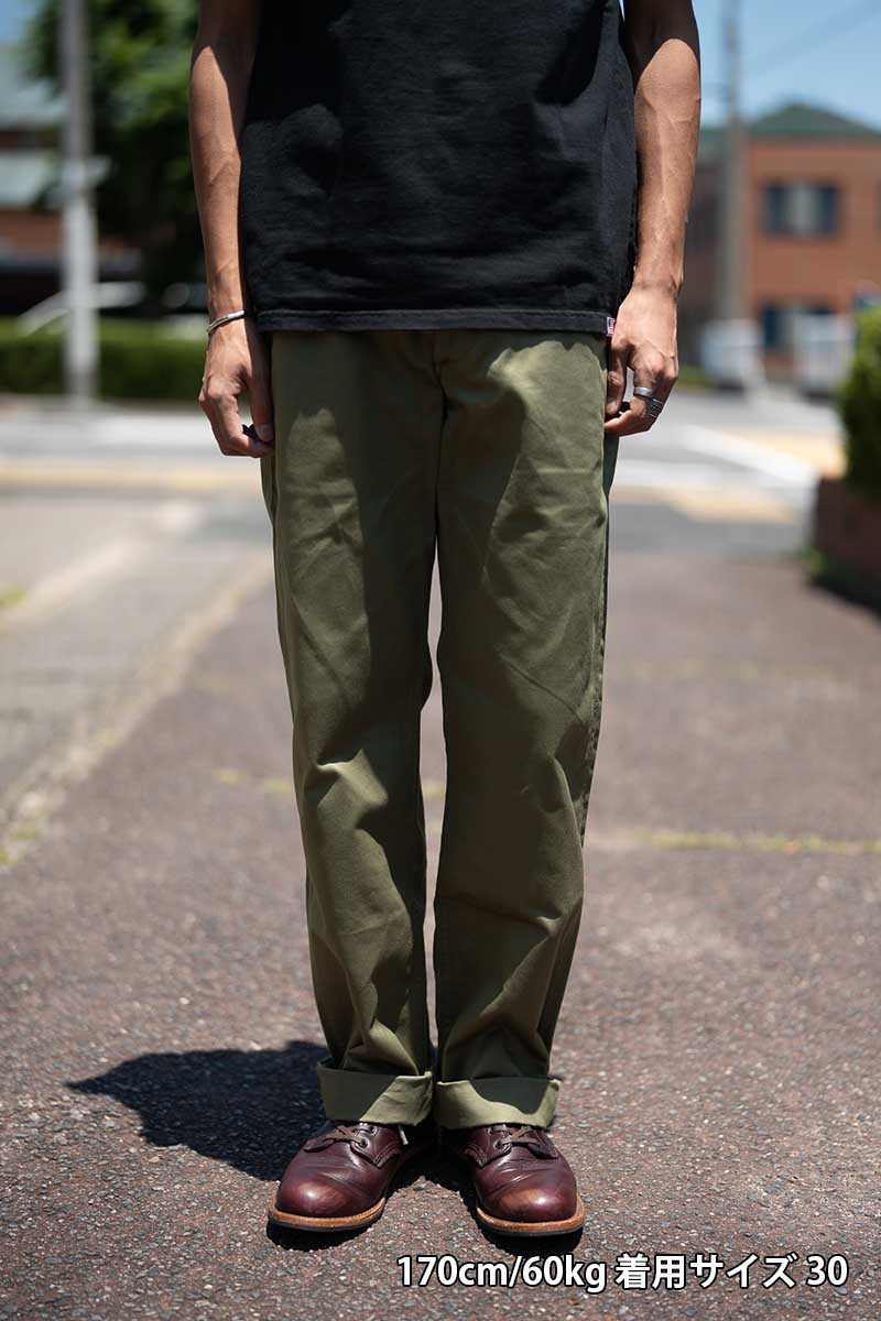 WAREHOUSE ϥ ѥ  Lot 1082  CHINOES ݥ  1082-GRN(24SS)