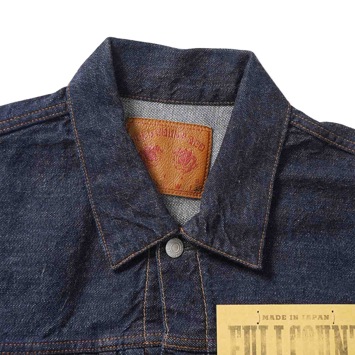 FULLCOUNT �ե륫����ȡ��ǥ˥� ���㥱�åȡ���Type2 Denim Jacket (Super Smooth)��  ONE WASH  2102SSW