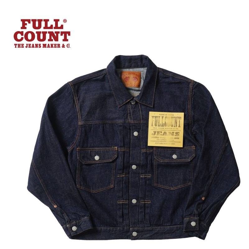 FULLCOUNT �ե륫����ȡ��ǥ˥� ���㥱�åȡ���Type2 Denim Jacket (Super Smooth)��  ONE WASH  2102SSW