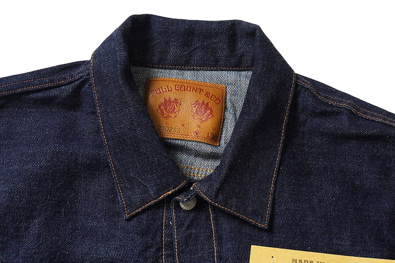 FULLCOUNT �ե륫����ȡ��ǥ˥� ���㥱�åȡ���Type2 Denim Jacket (Super Smooth)��  ONE WASH  2102SSW