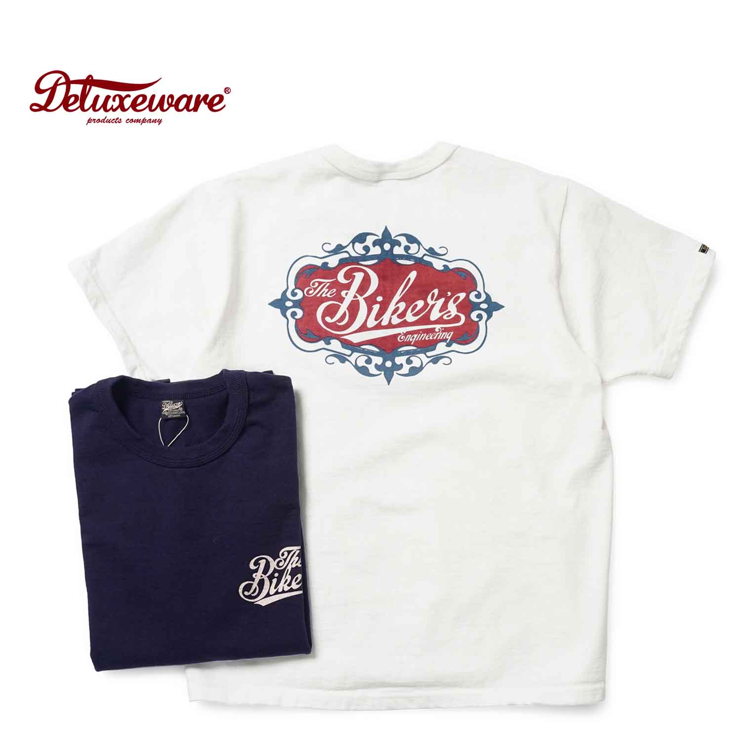 DELUXEWARE �ǥ�å��������� Ⱦµ T����� "THE BIKERS"  DXTS-2602