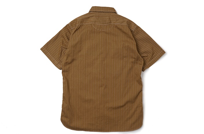 SUGAR CANE ���奬��������  Ⱦµ �����  FICTION ROMANCE  "8.5oz BROWN WABASH STRIPE WORK SHIRTS"  SC38700