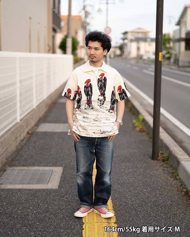 STAR OF HOLLYWOOD ���������֥ϥꥦ�å�  Ⱦµ ����� COTTON TYPEWRITER PULLOVER SHIRT ��CONDOR��  SH39310