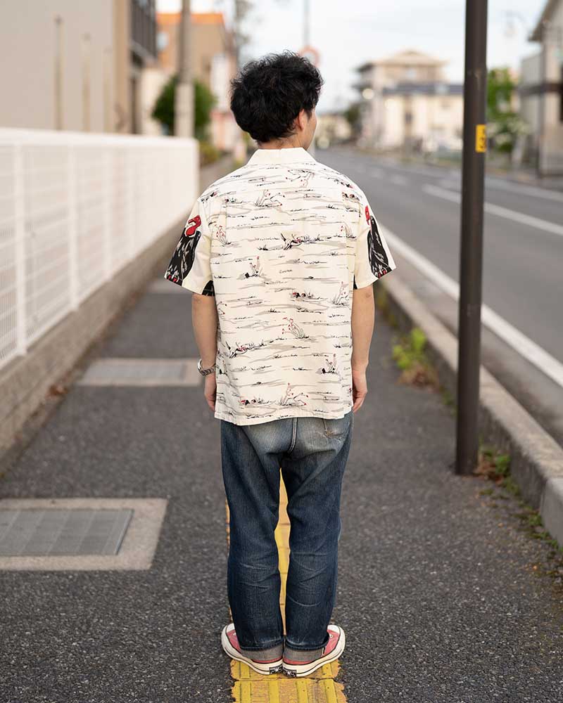 STAR OF HOLLYWOOD ���������֥ϥꥦ�å�  Ⱦµ ����� COTTON TYPEWRITER PULLOVER SHIRT ��CONDOR��  SH39310