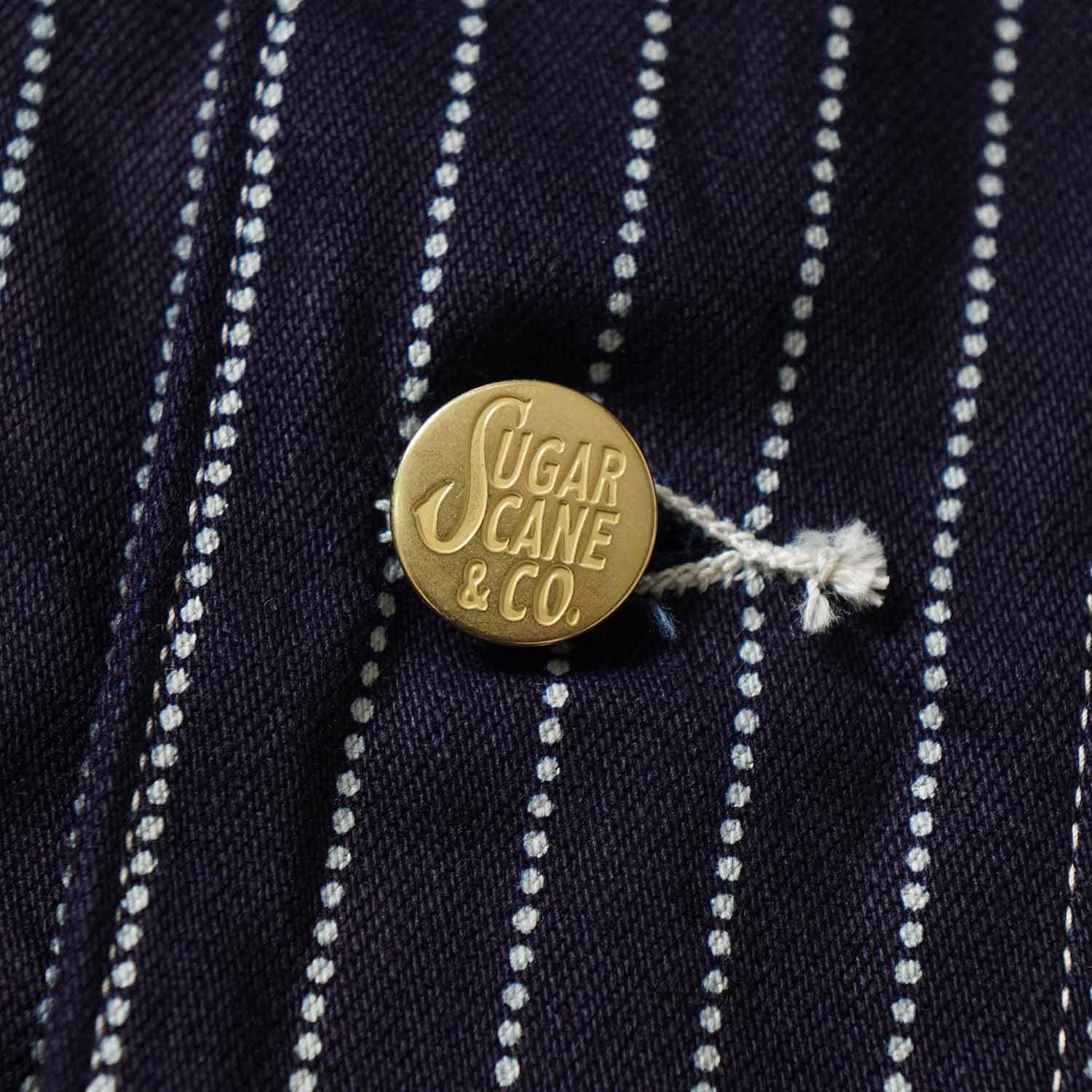 SUGAR CANE ���奬�������󡡥ǥ˥� ���С������롡"9oz. WABASH STRIPE WORK COAT"��SC15658