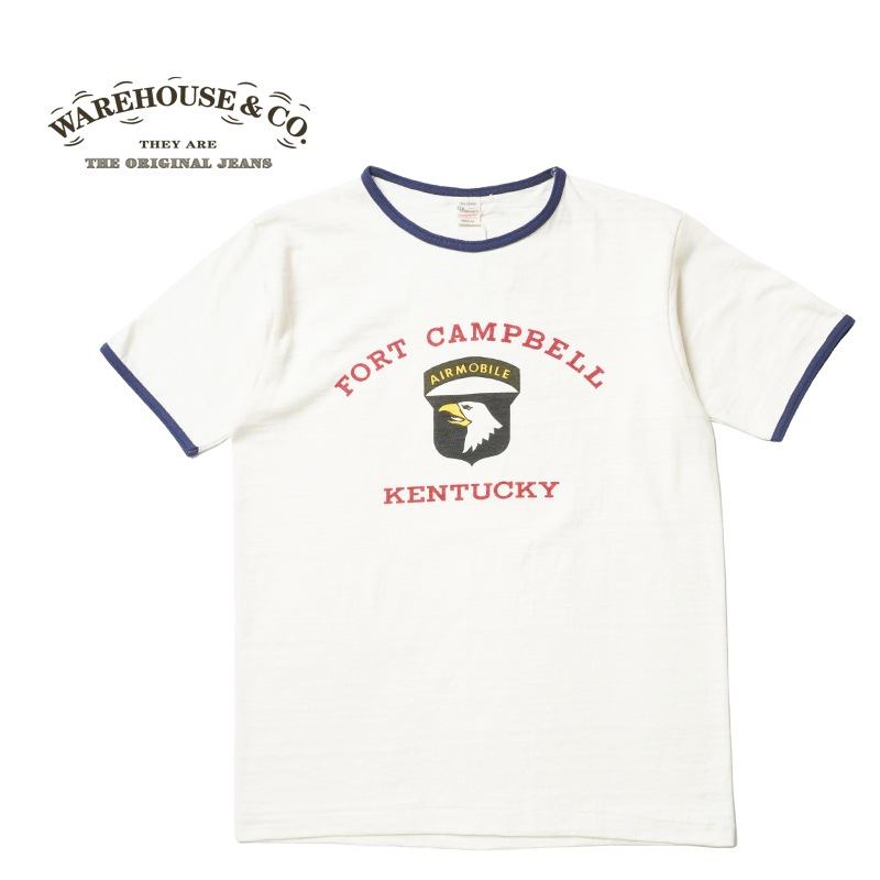 WAREHOUSE �������ϥ��� ȾµT����� ��󥬡�T Lot 4059 "FORT CAMPBELL"  4059-FORT(25S)