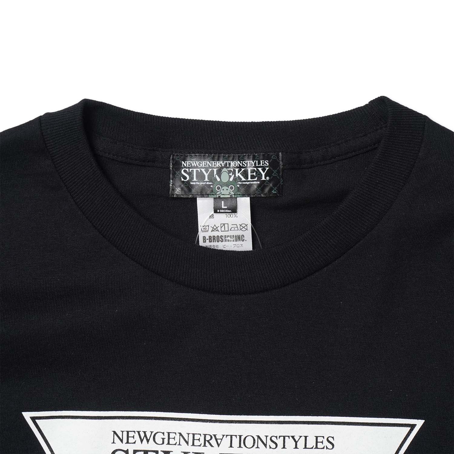 STYLEKEY �������륭��  ĹµT����� ����T  "TRIANGLE LOGO L/S TEE"  SK99RG-LS08