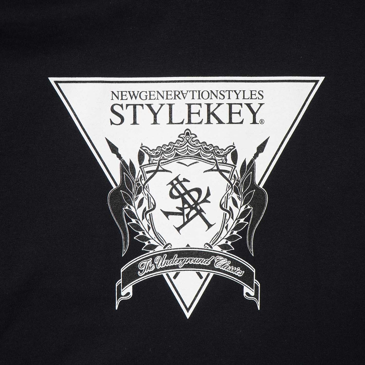 STYLEKEY �������륭��  ĹµT����� ����T  "TRIANGLE LOGO L/S TEE"  SK99RG-LS08