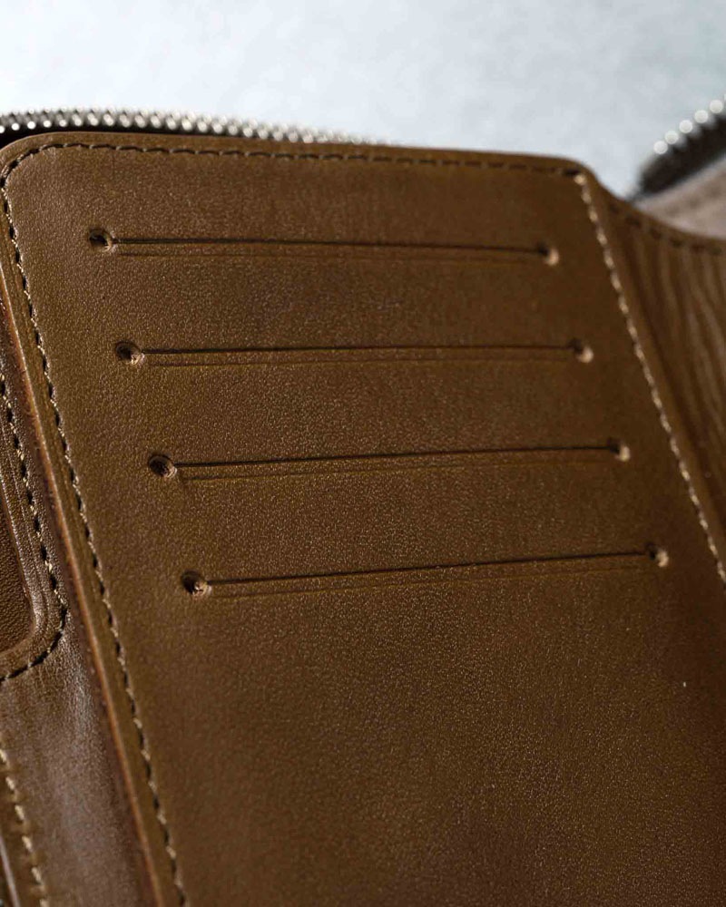 chapllin ����åץ�� �ߥɥ륦����å� ��ELEPHANT LEATHER MIDDLE WALLET�� CPW-RZM-EL-KHK