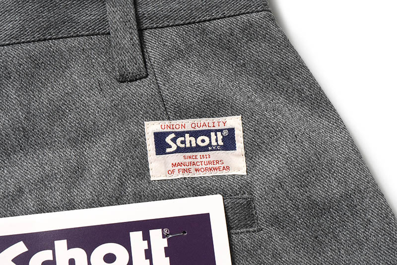 Schott ����å� ���硼�� "TC DOUBLE PLEATED SHORTS"��782-5913001