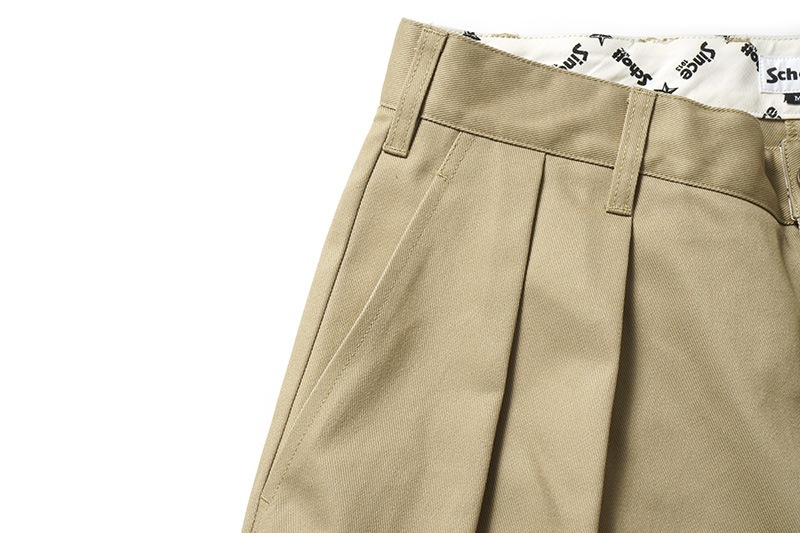 Schott ����å� ���硼�� "TC DOUBLE PLEATED SHORTS"��782-5913001