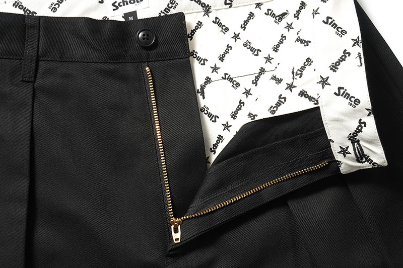 Schott ����å� ���硼�� "TC DOUBLE PLEATED SHORTS"��782-5913001