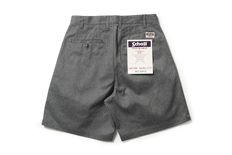 Schott ����å� ���硼�� "TC DOUBLE PLEATED SHORTS"��782-5913001