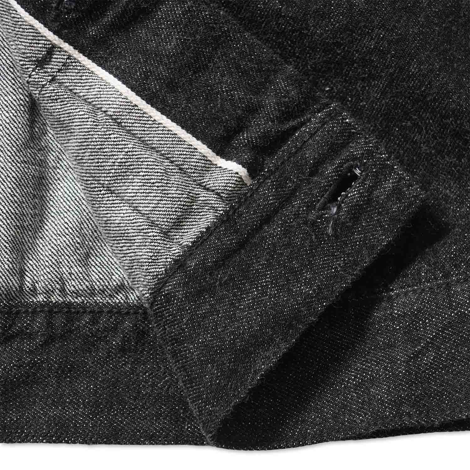 FULLCOUNT �ե륫����ȡ��ǥ˥� ���㥱�åȡ���Type 2 Black Denim Jacket (Super Smooth)��  2102BKSS