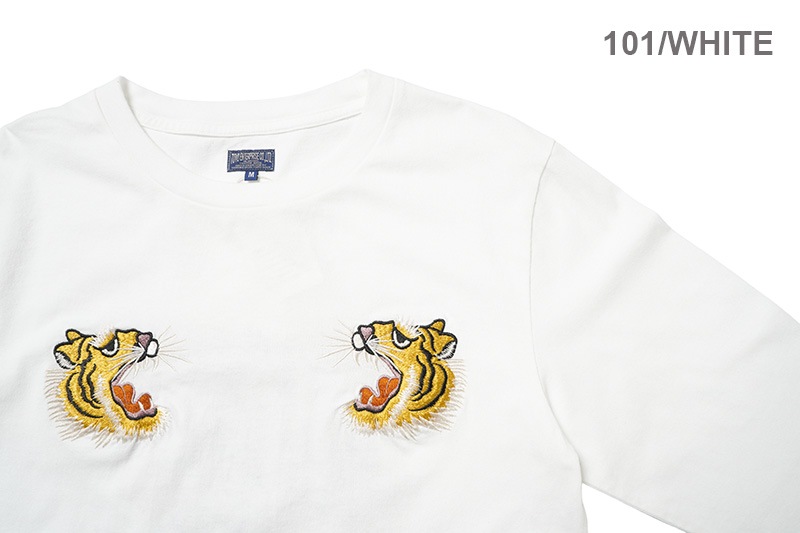 TAILOR TOYO �ơ��顼���� Ĺµ ����T����ġ�LONG SLEEVE SUKA T-SHIRT EMBROIDERED ��TIGER��  TT69649