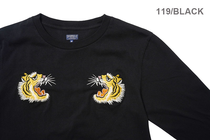 TAILOR TOYO �ơ��顼���� Ĺµ ����T����ġ�LONG SLEEVE SUKA T-SHIRT EMBROIDERED ��TIGER��  TT69649