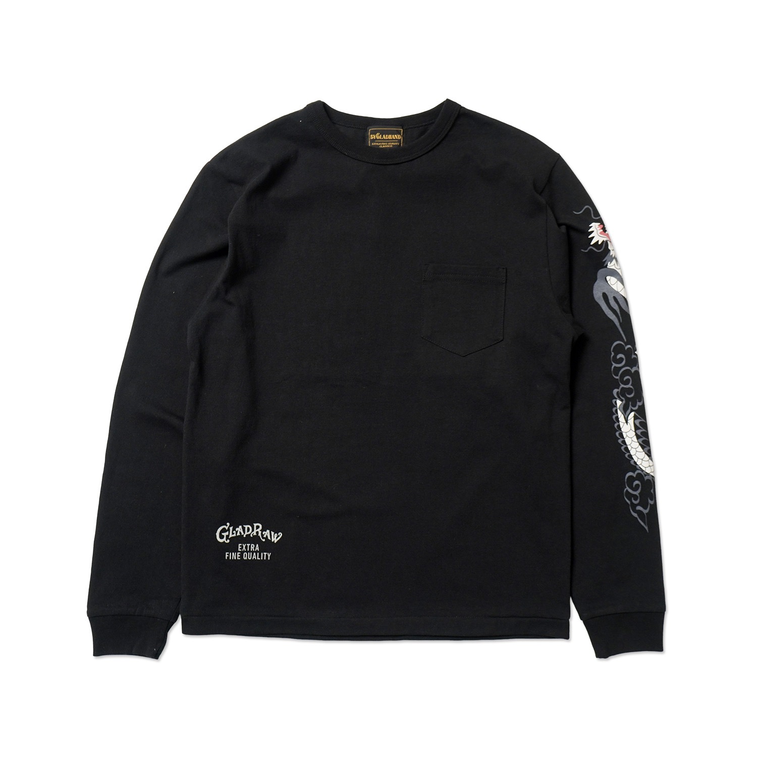 GLAD HAND ����åɥϥ�� Ĺµ T����� "GLAD RAW - L/S T-SHIRTS"  BYGH6113