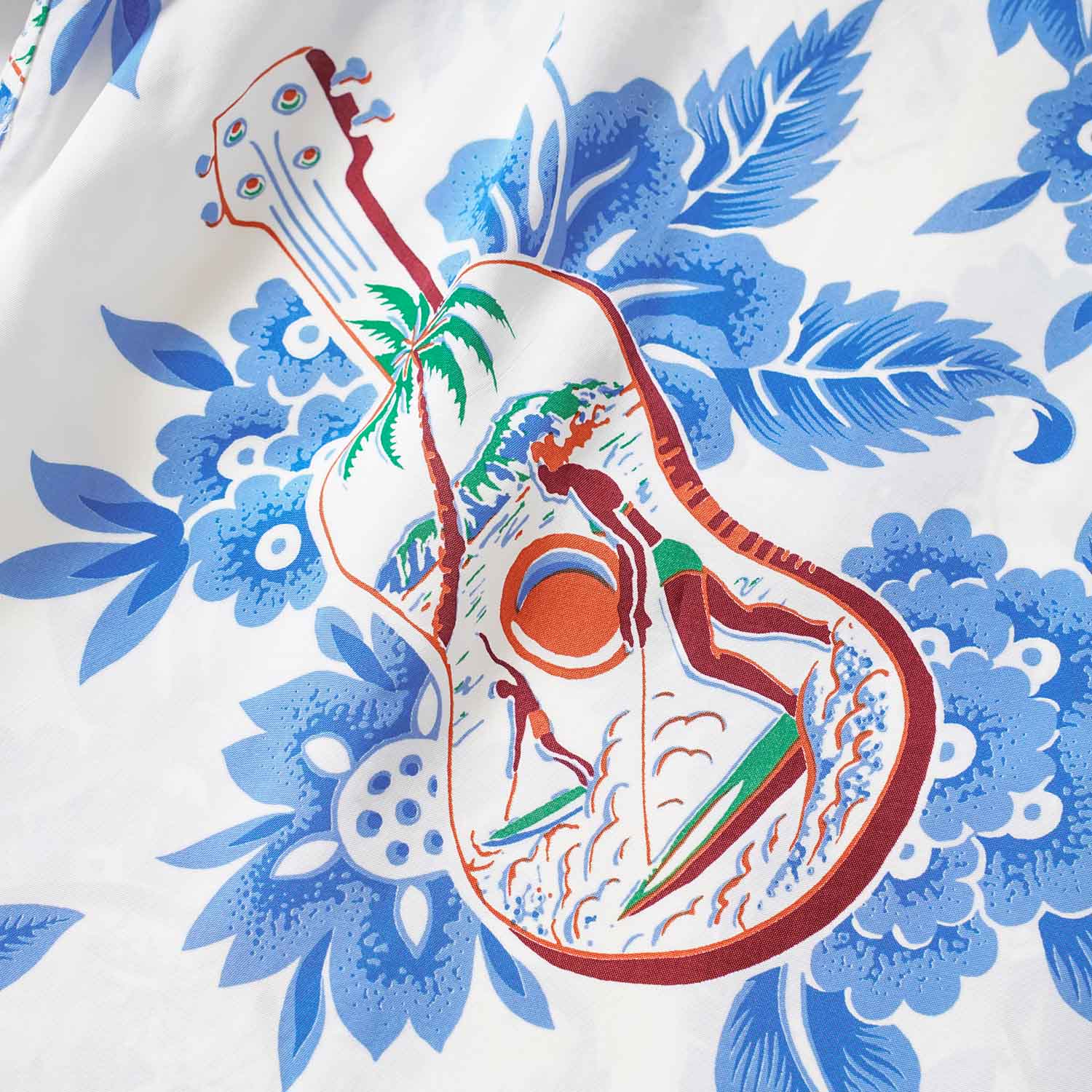 SUN SURF ���󥵡��� Ⱦµ �����ϥ���� RAYON HAWAIIAN SHIRT ��UKULELE MELODY�� SS39613
