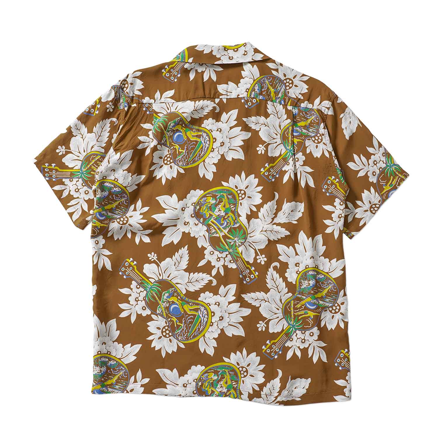 SUN SURF ���󥵡��� Ⱦµ �����ϥ���� RAYON HAWAIIAN SHIRT ��UKULELE MELODY�� SS39613
