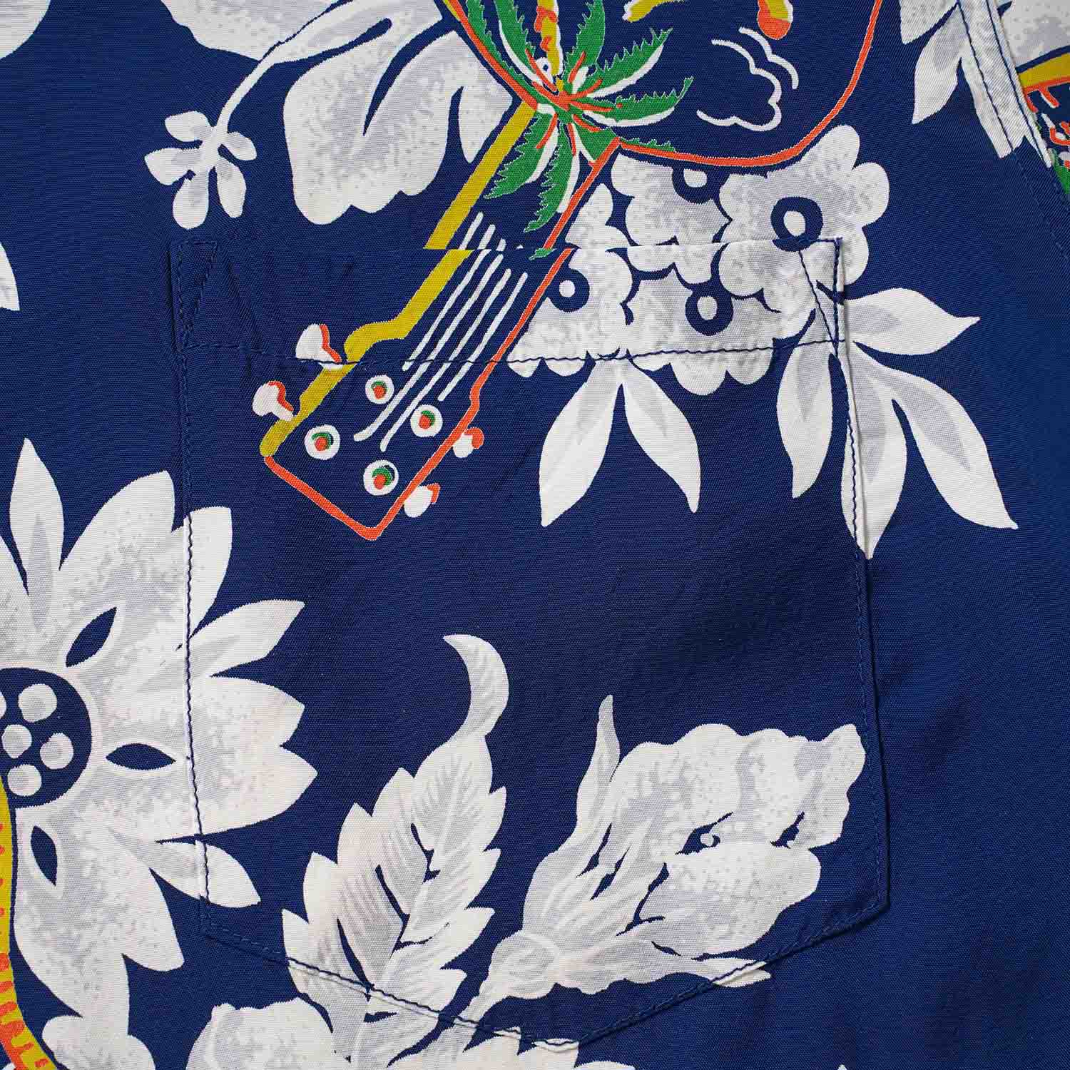 SUN SURF ���󥵡��� Ⱦµ �����ϥ���� RAYON HAWAIIAN SHIRT ��UKULELE MELODY�� SS39613