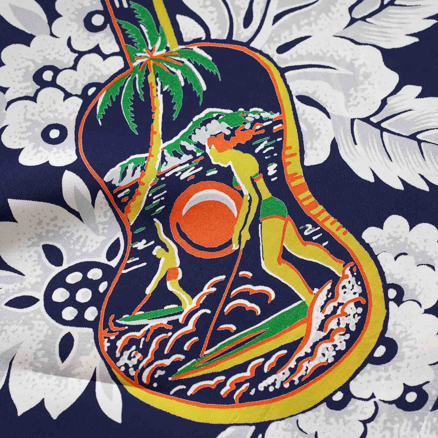 SUN SURF ���󥵡��� Ⱦµ �����ϥ���� RAYON HAWAIIAN SHIRT ��UKULELE MELODY�� SS39613