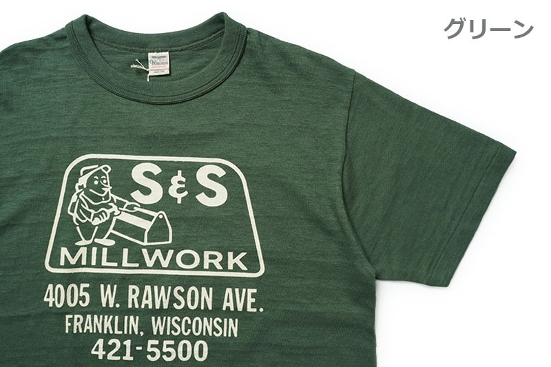 WAREHOUSE �������ϥ��� Ⱦµ T����� Lot 4601  "S&S"  4601-S&S (25SS)