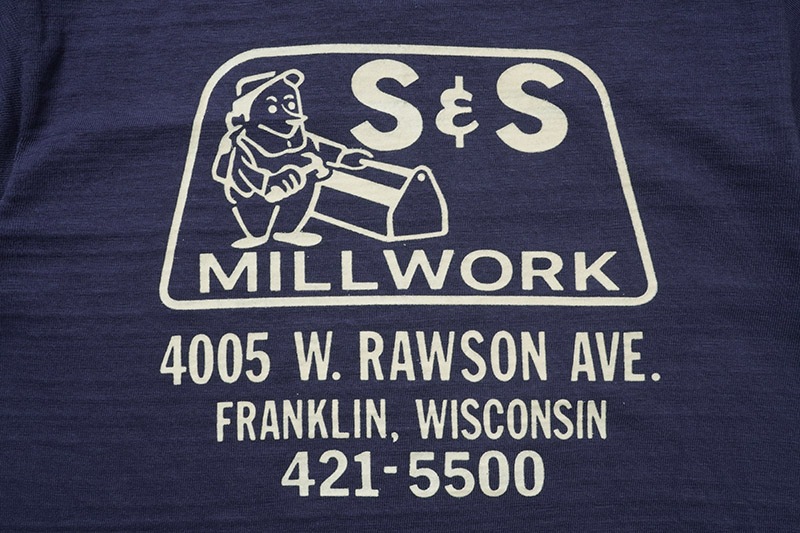 WAREHOUSE �������ϥ��� Ⱦµ T����� Lot 4601  "S&S"  4601-S&S (25SS)