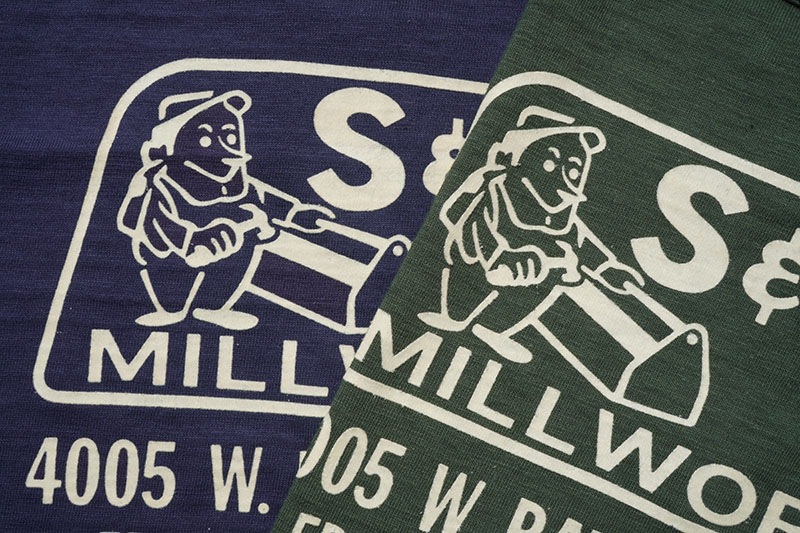 WAREHOUSE �������ϥ��� Ⱦµ T����� Lot 4601  "S&S"  4601-S&S (25SS)