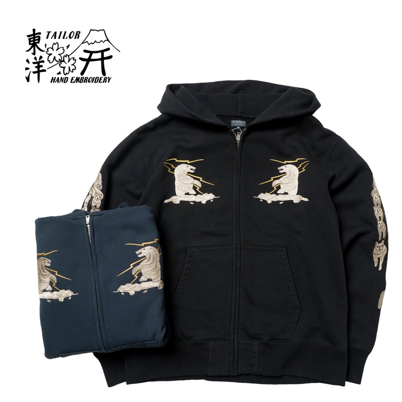TAILOR TOYO �ơ��顼���� �������åץѡ�����  SUKA ZIP PARKA EMBROIDERED ��ALASKA��  TT69652