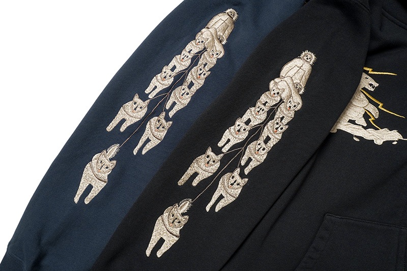 TAILOR TOYO �ơ��顼���� �������åץѡ�����  SUKA ZIP PARKA EMBROIDERED ��ALASKA��  TT69652