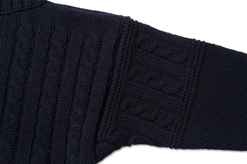 The 2 Monkeys �� �ġ���󥭡��� �˥å� ��������  ��Old Style Guernsey Sweater��  TM13853